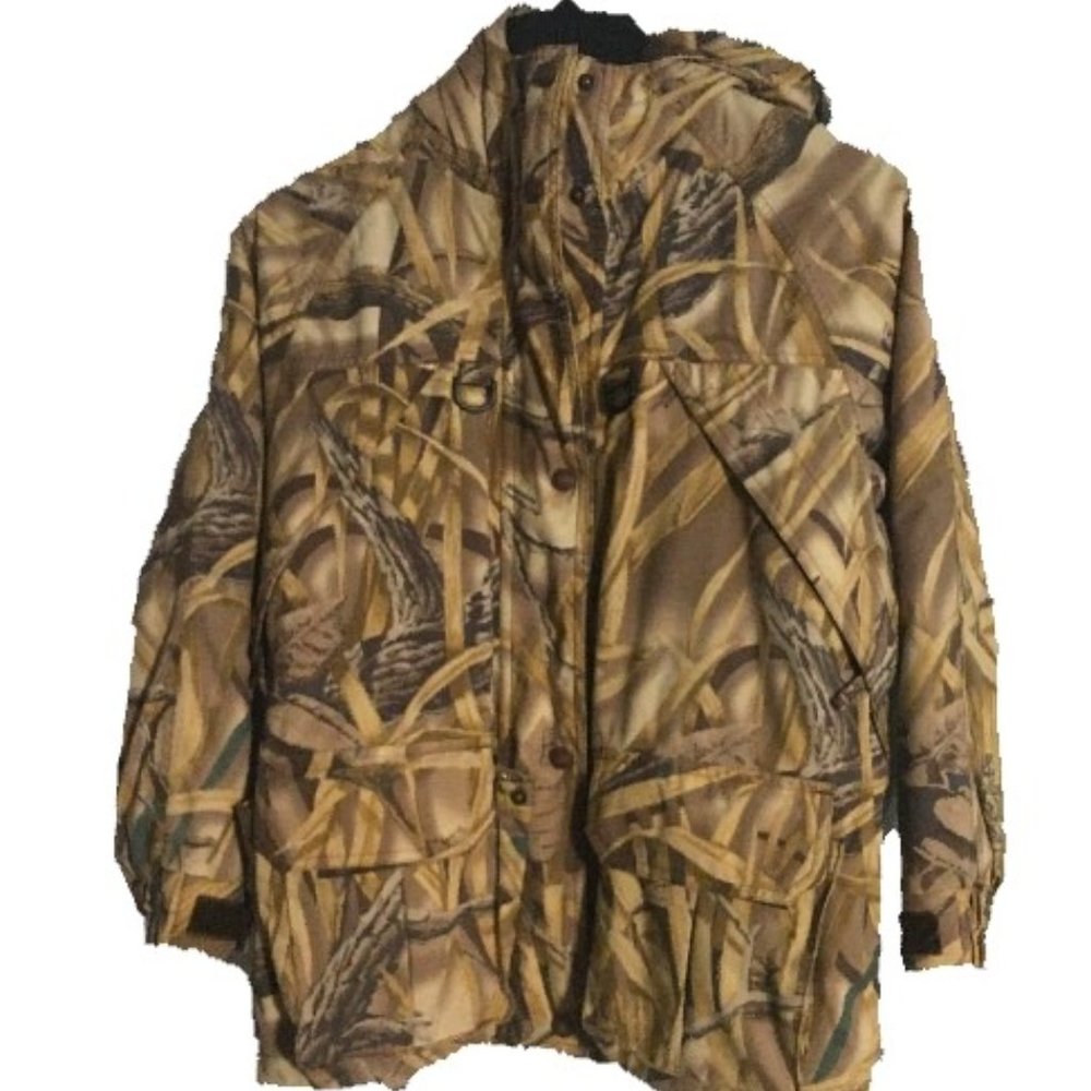 Cabela's Kids Medium Wetlands Camouflage Hunting Coat / Jacket